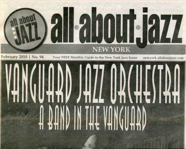 All About Jazz New York - Vangaurd Jazz Orchestra Image 1